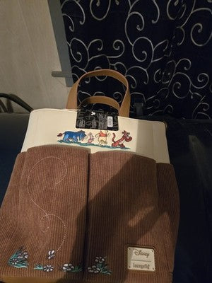 Loungefly Disney Winnie The Pooh Strolling Tote Bag NWT