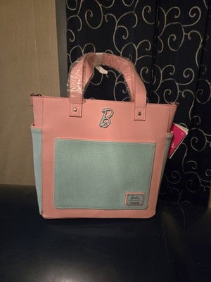 BARBIE TOTE/CROSSBODY/BACKPACK ALL IN ONE HARD TAG LOUNGEFLY BAG NEW
