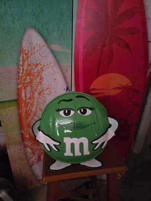 Loungefly M&M's Green Character Cosplay Chocolate Scented Mini Backpack NWT