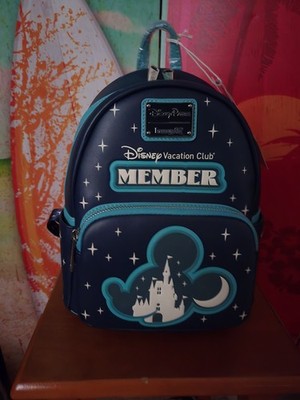 Loungefly Vacation Club Member Disney Parks Mini Backpack New with Tags